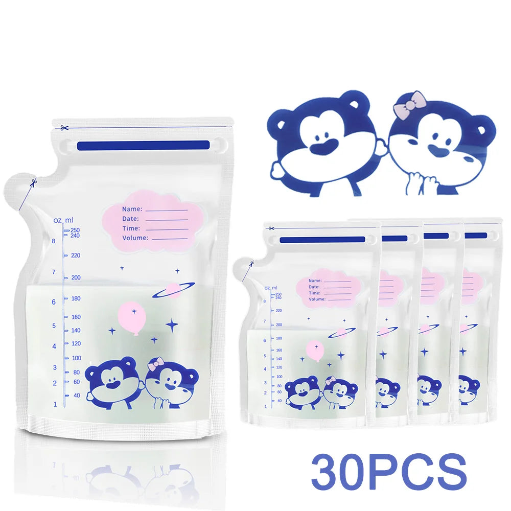 Sachets de conservation du lait maternel 250 ml