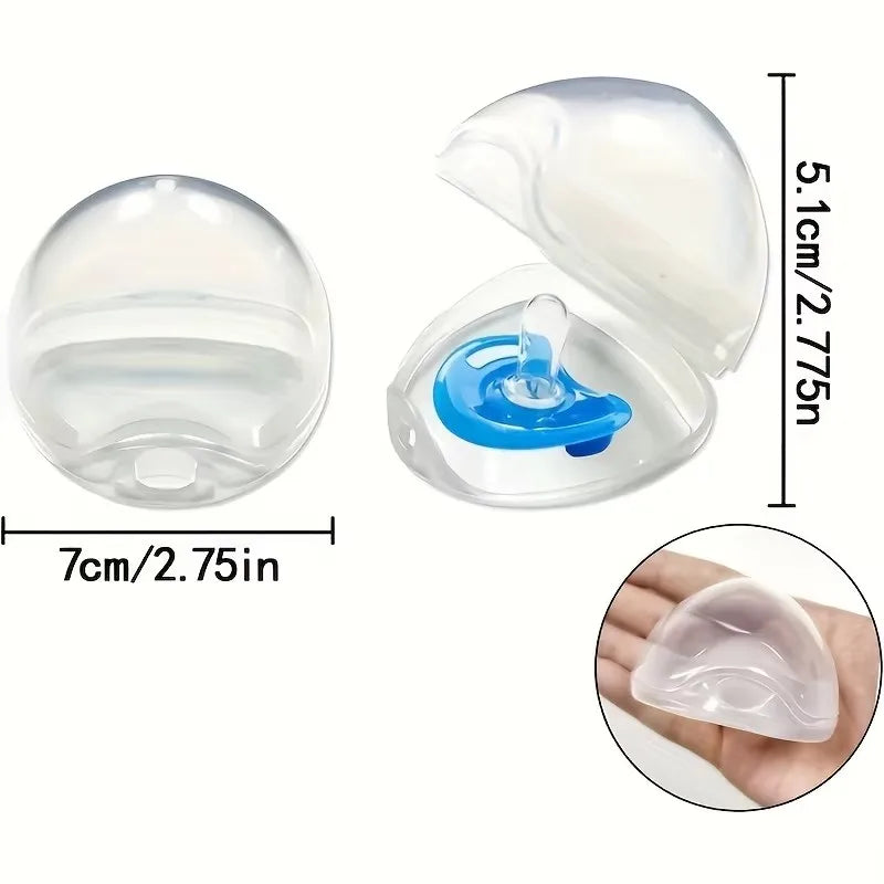 Boîte de rangement pour tétine Lot de 2