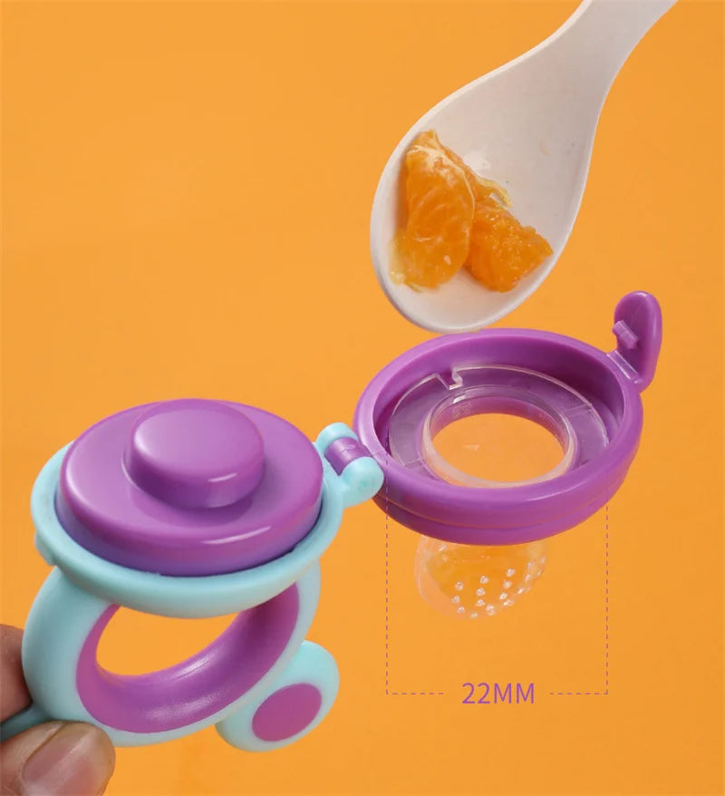 Grignoteur de fruits en silicone pour bébé