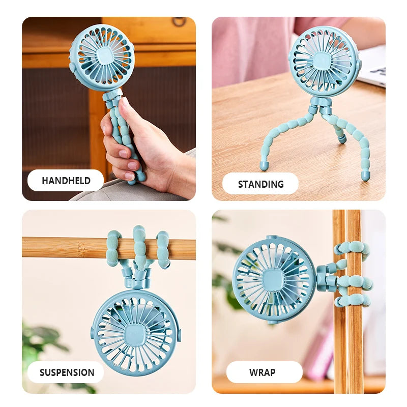 Ventilateur portable pour poussette