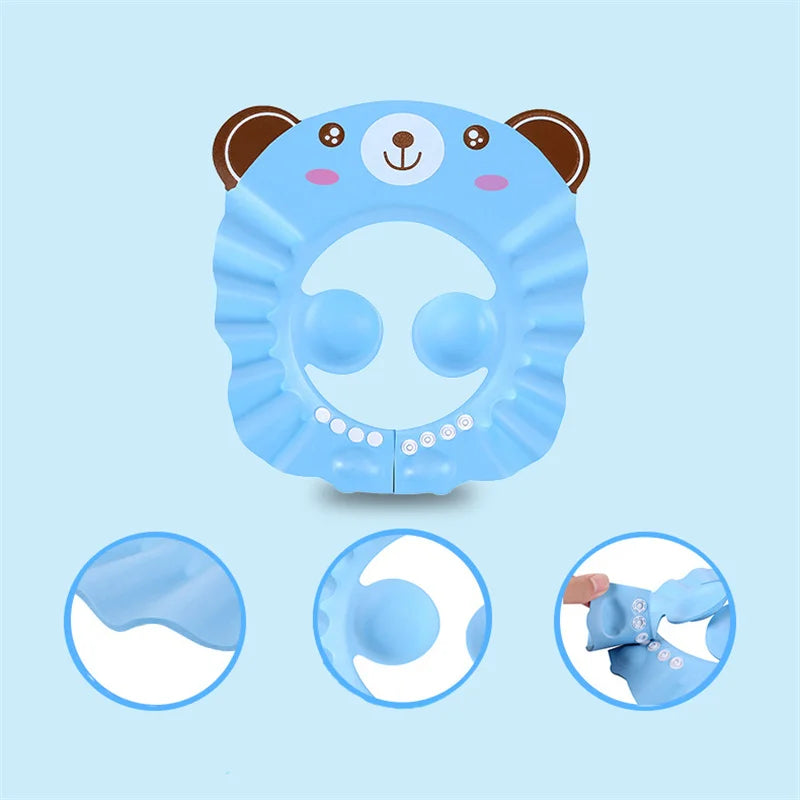 Protège-shampoing réglable pour bébé