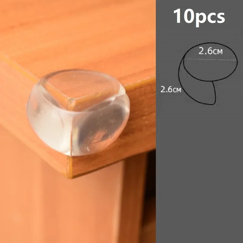 Protections d’angles en silicone pour bébé 4 ou 10 pièces