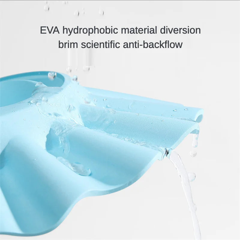 Protège-shampoing réglable pour bébé