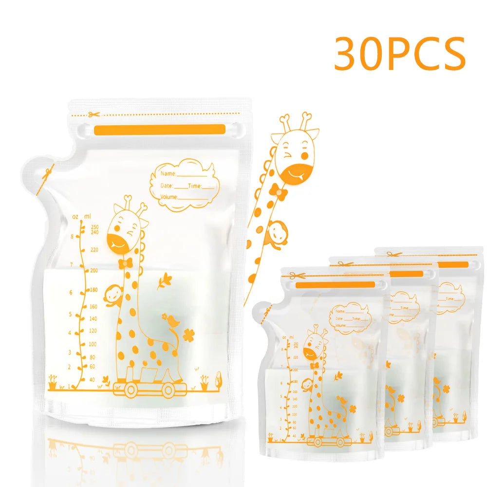Sachets de conservation du lait maternel 250 ml