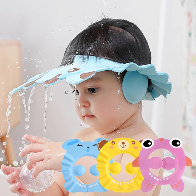 Protège-shampoing réglable pour bébé
