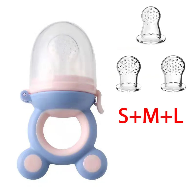 Grignoteur de fruits en silicone pour bébé
