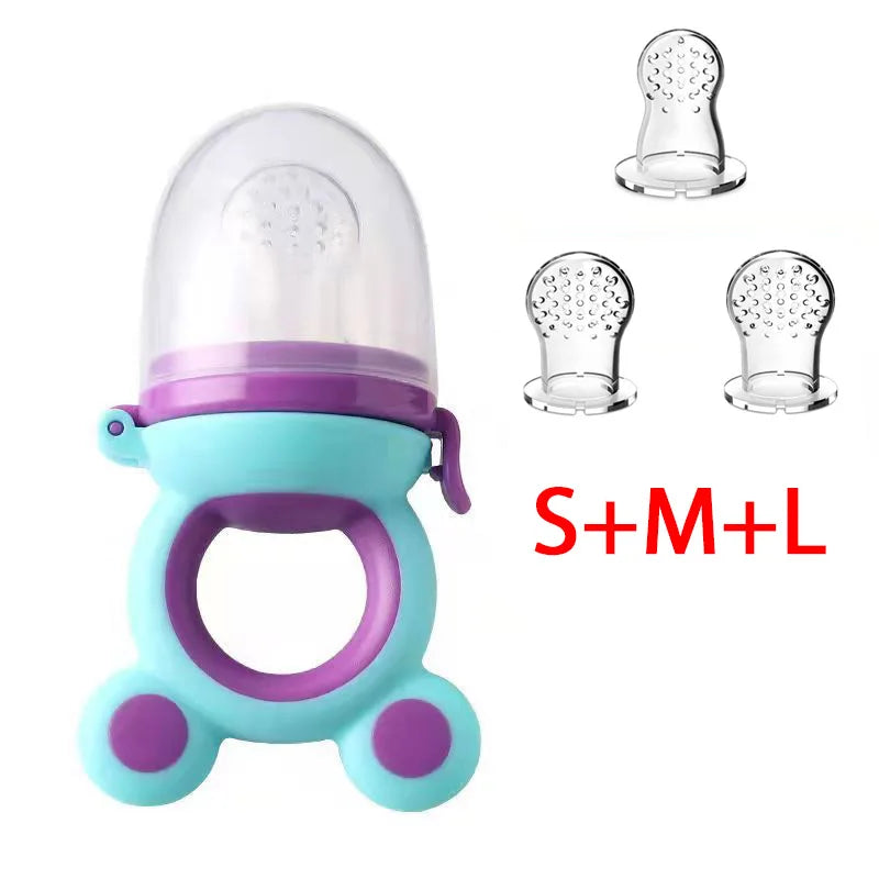 Grignoteur de fruits en silicone pour bébé