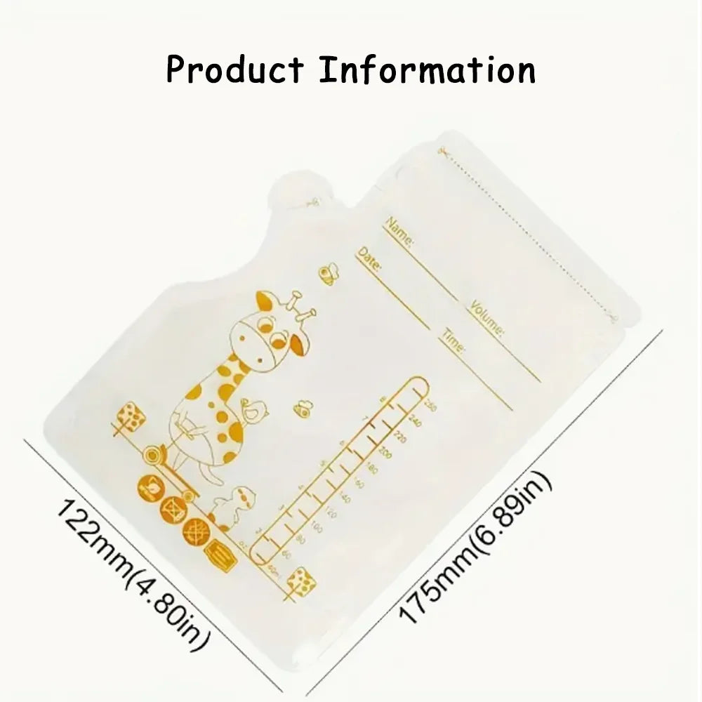 Sachets de conservation du lait maternel 250 ml