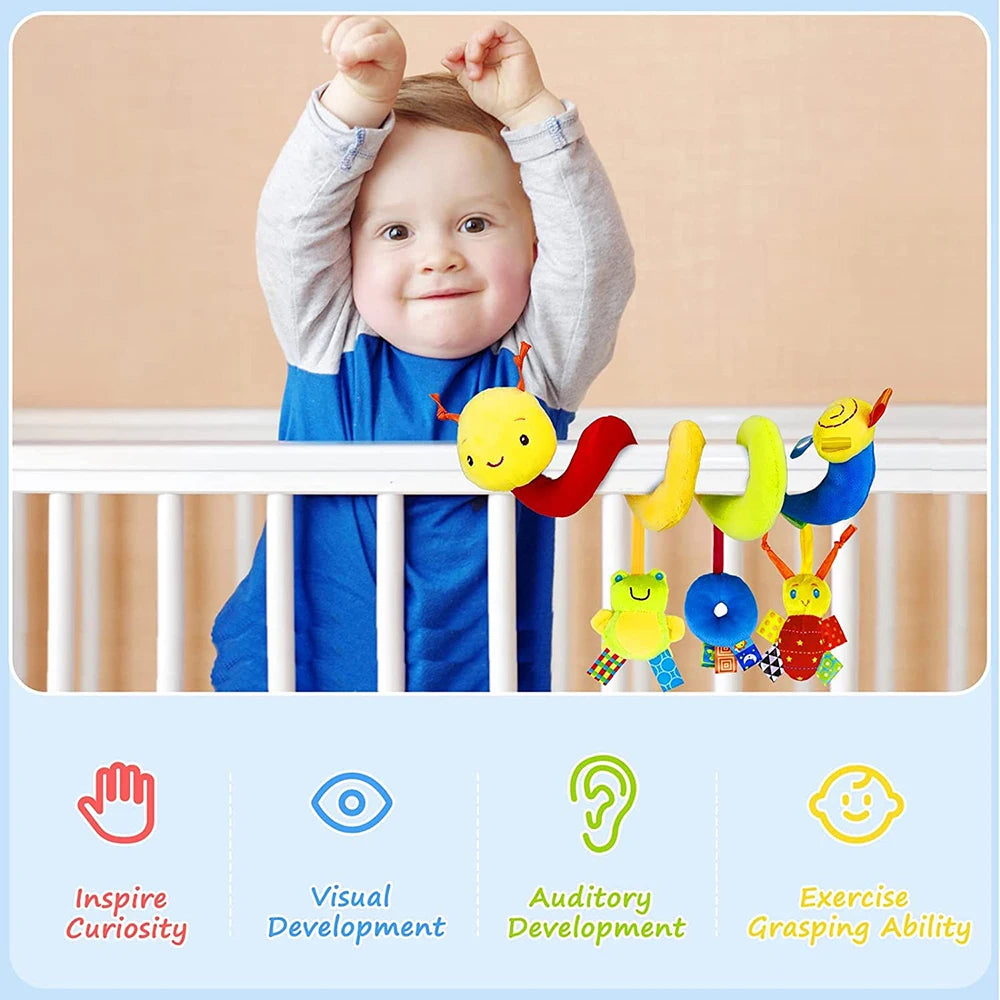 Spirale d’activités pour poussette, lit et siège auto