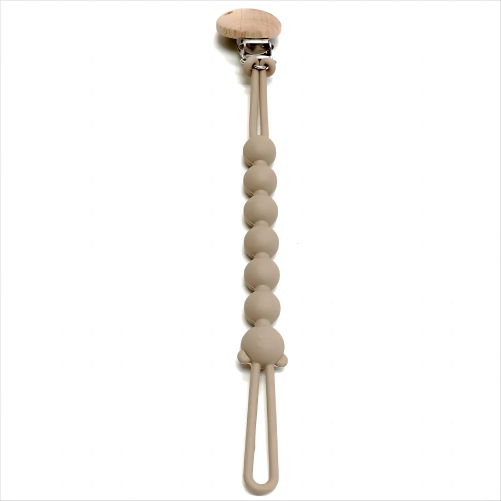 Attache-tétine en silicone