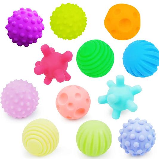 Balles sensorielles Montessori 6 pièces