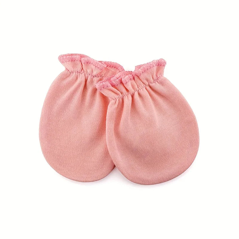 Gants anti-griffures pour nouveau-né lot de 6 paires