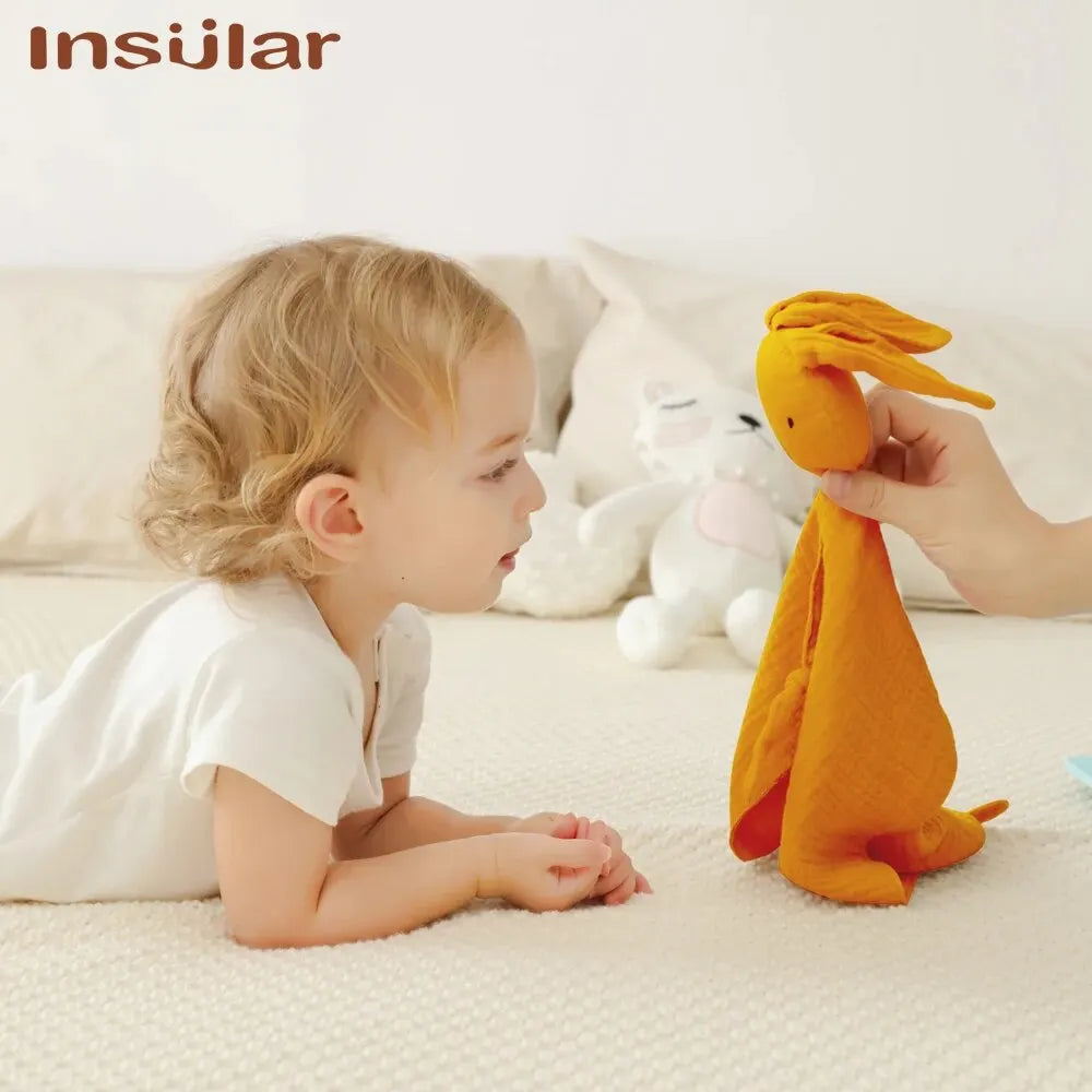 Doudou en mousseline pour bébé