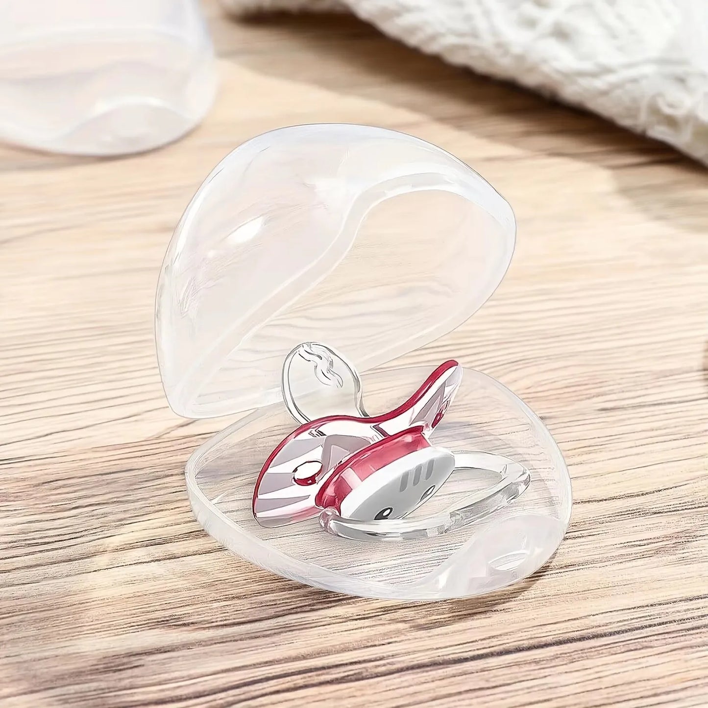 Boîte de rangement pour tétine Lot de 2