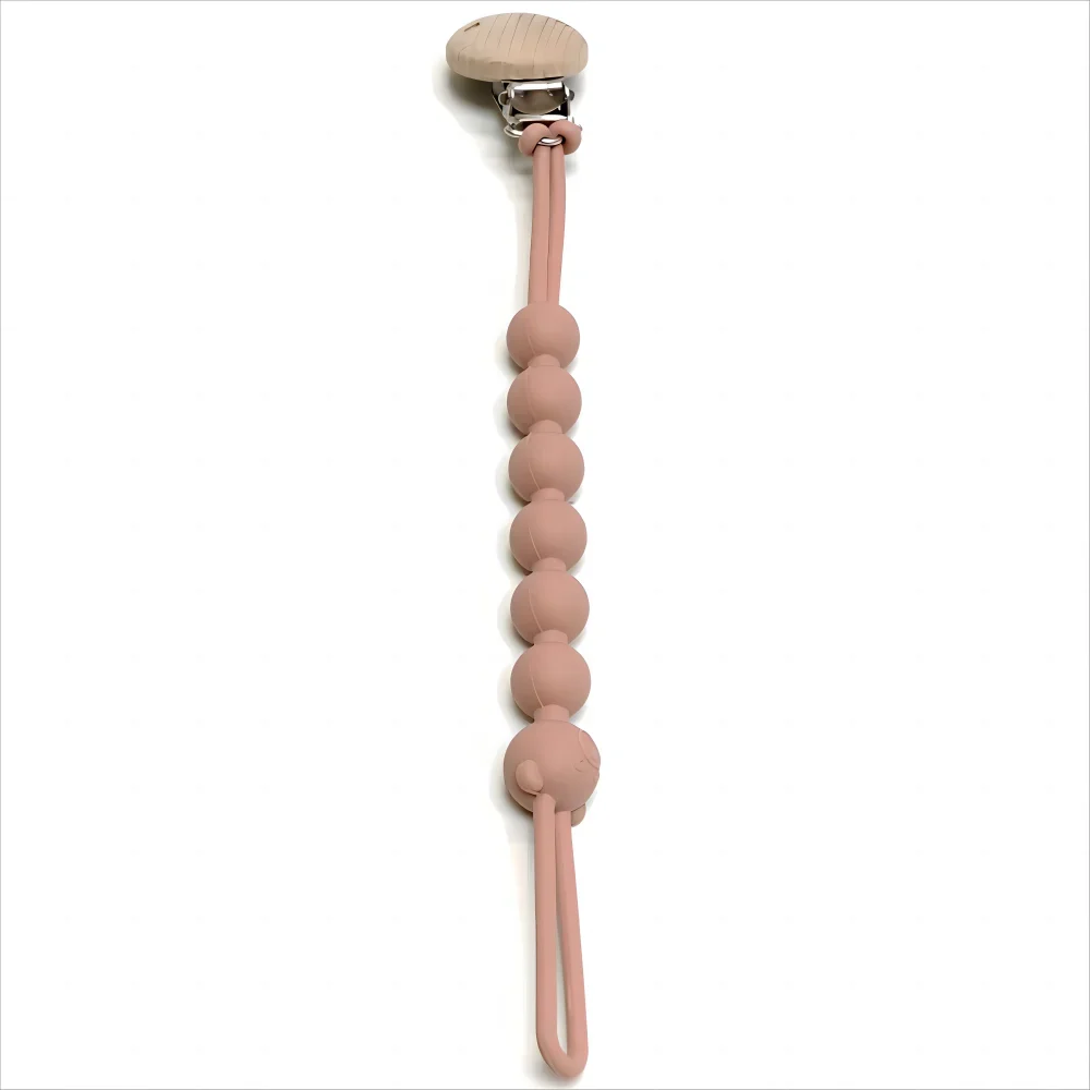 Attache-tétine en silicone