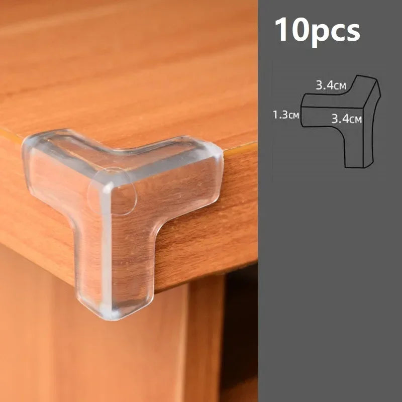 Protections d’angles en silicone pour bébé 4 ou 10 pièces