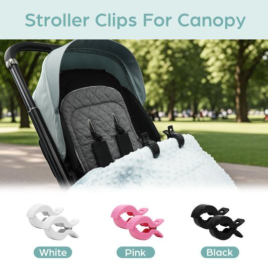 Clips universels pour poussette Lot de 4