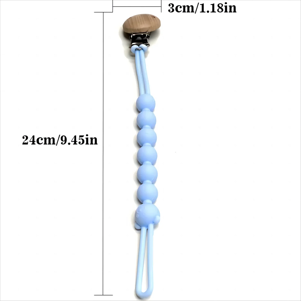 Attache-tétine en silicone