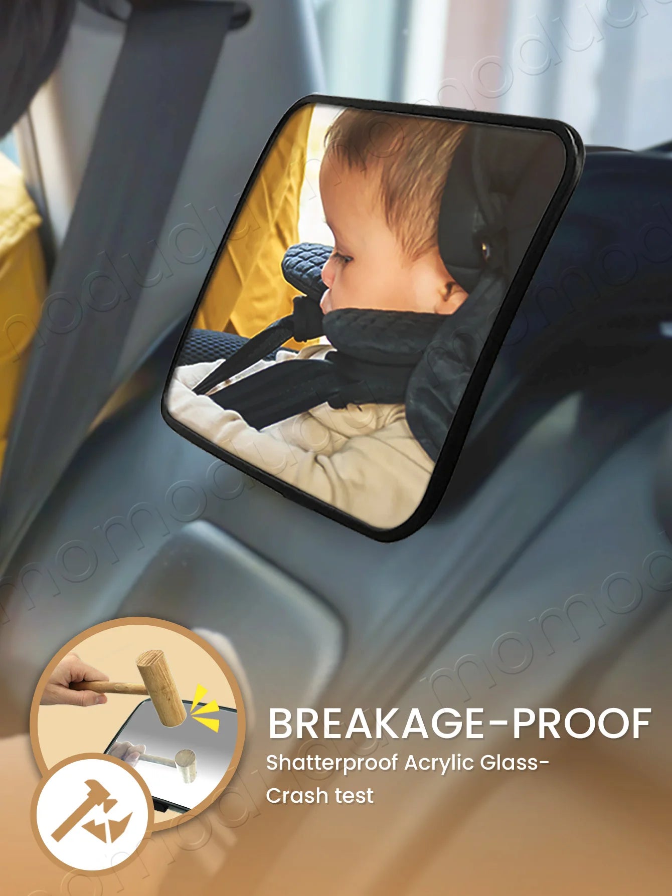 Miroir de voiture pour bébé