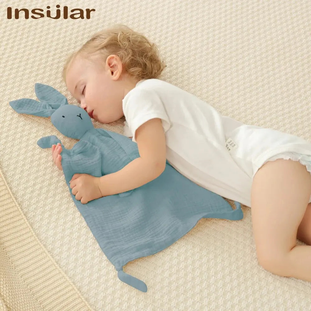 Doudou en mousseline pour bébé