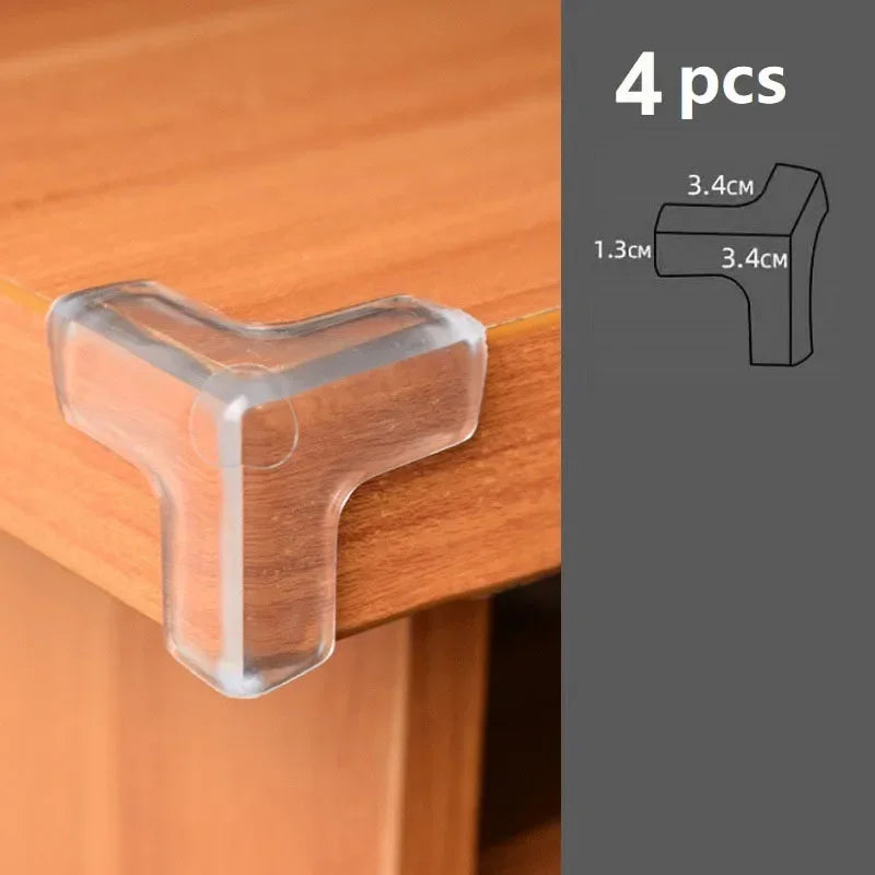 Protections d’angles en silicone pour bébé 4 ou 10 pièces