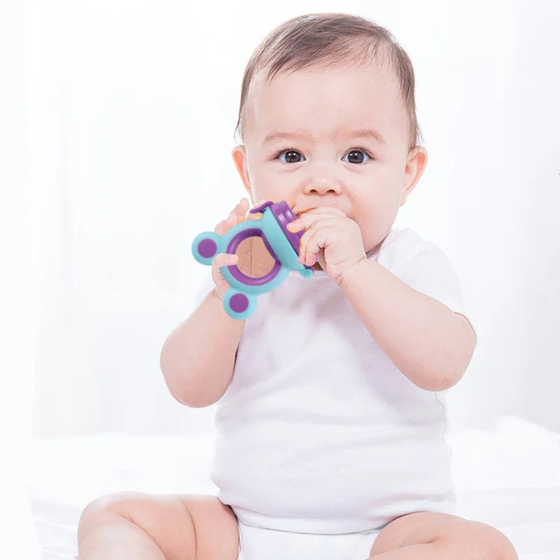 Grignoteur de fruits en silicone pour bébé