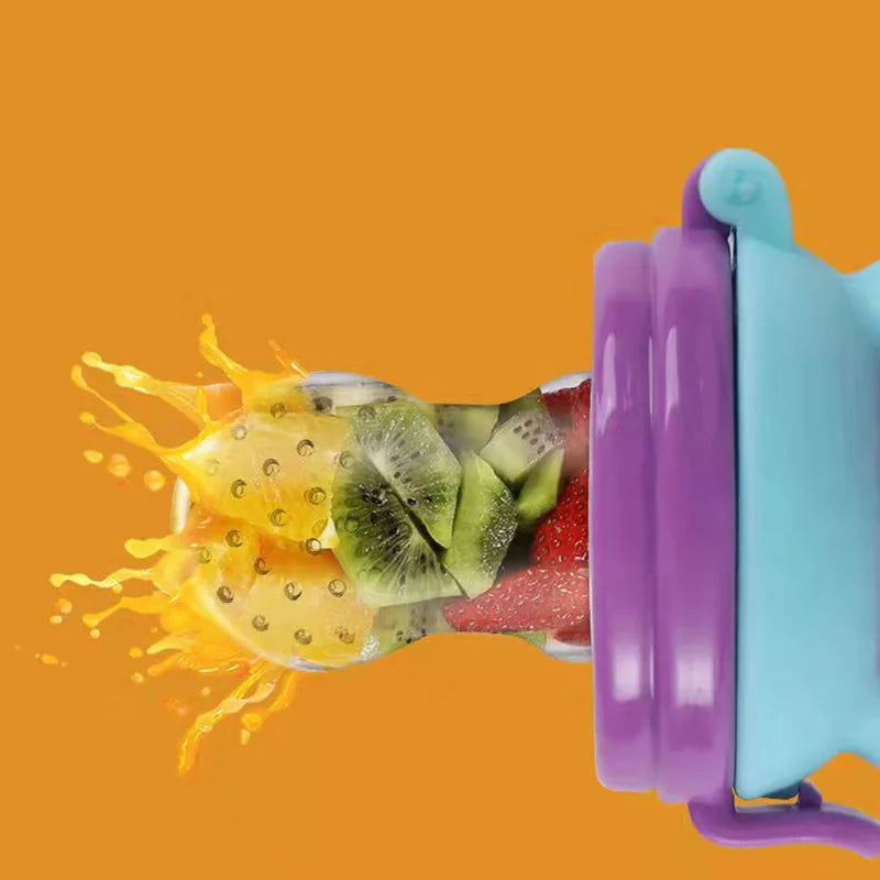 Grignoteur de fruits en silicone pour bébé