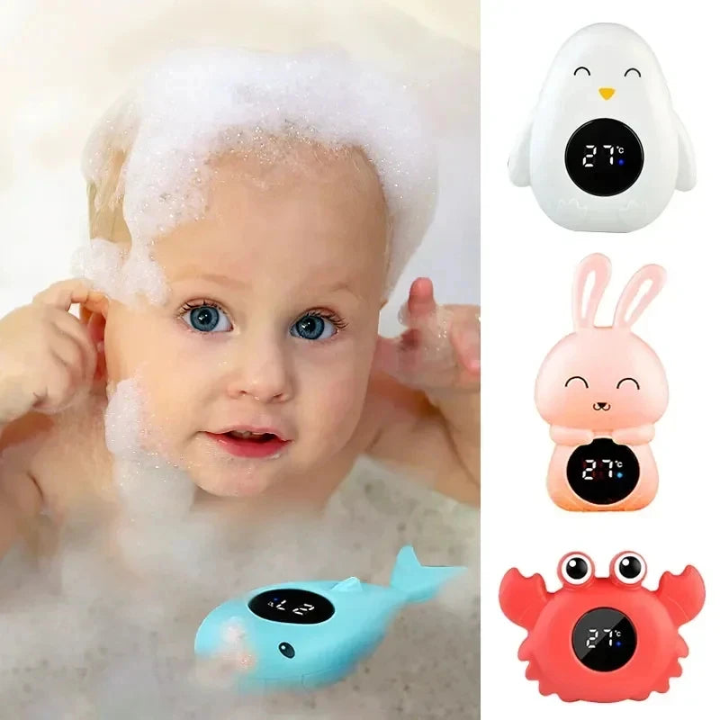 Thermomètre de bain flottant pour bébé – Affichage digital