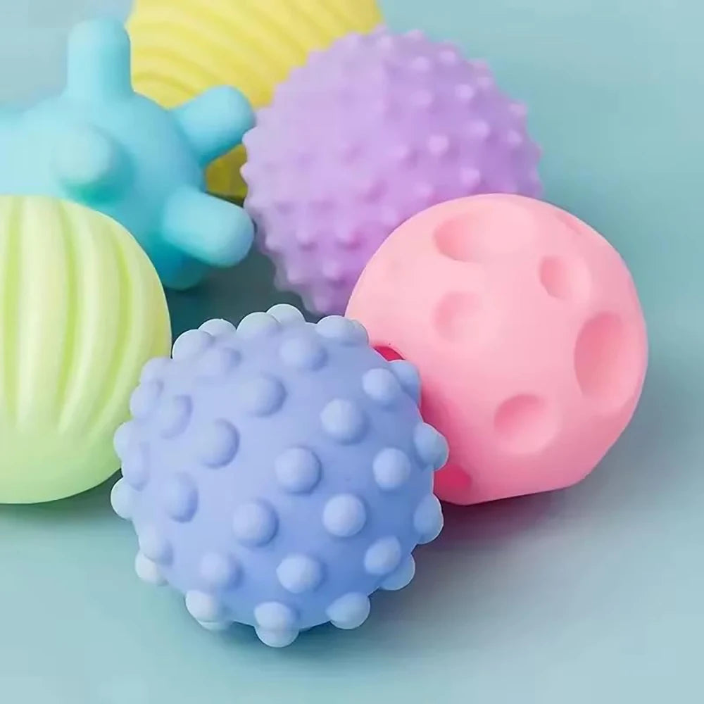 Balles sensorielles Montessori 6 pièces