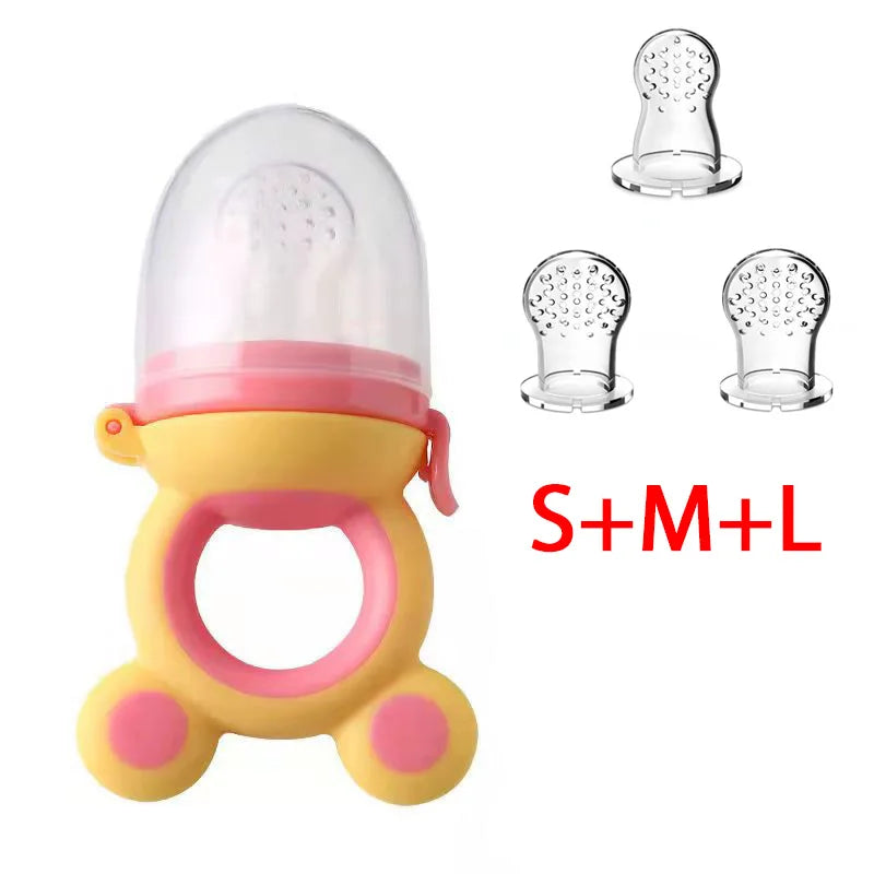 Grignoteur de fruits en silicone pour bébé