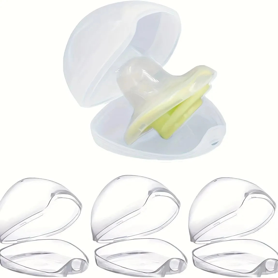 Boîte de rangement pour tétine Lot de 2