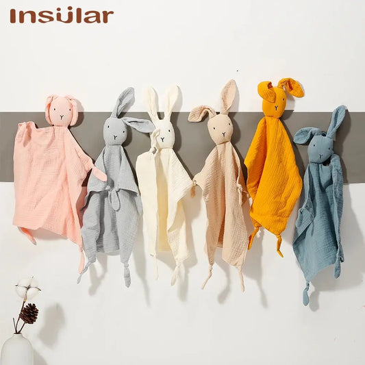 Doudou en mousseline pour bébé