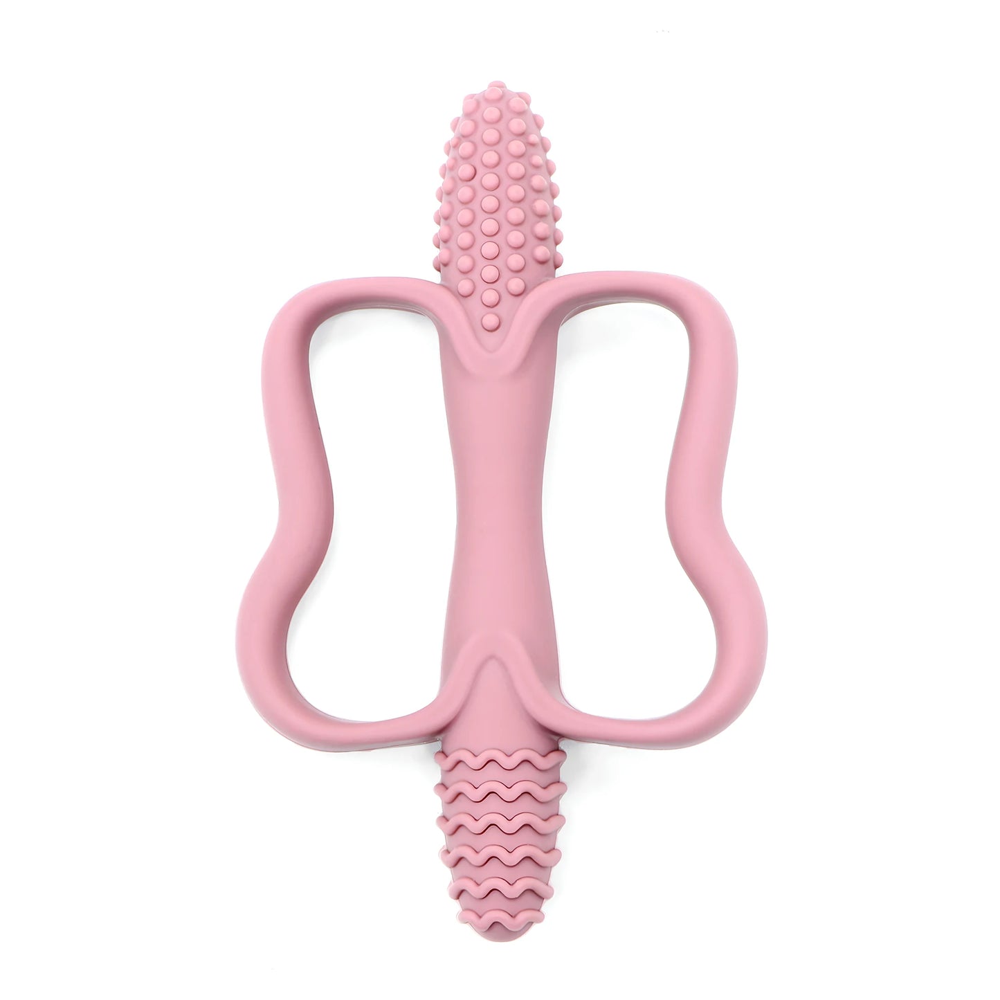 Anneau de dentition ergonomique en silicone