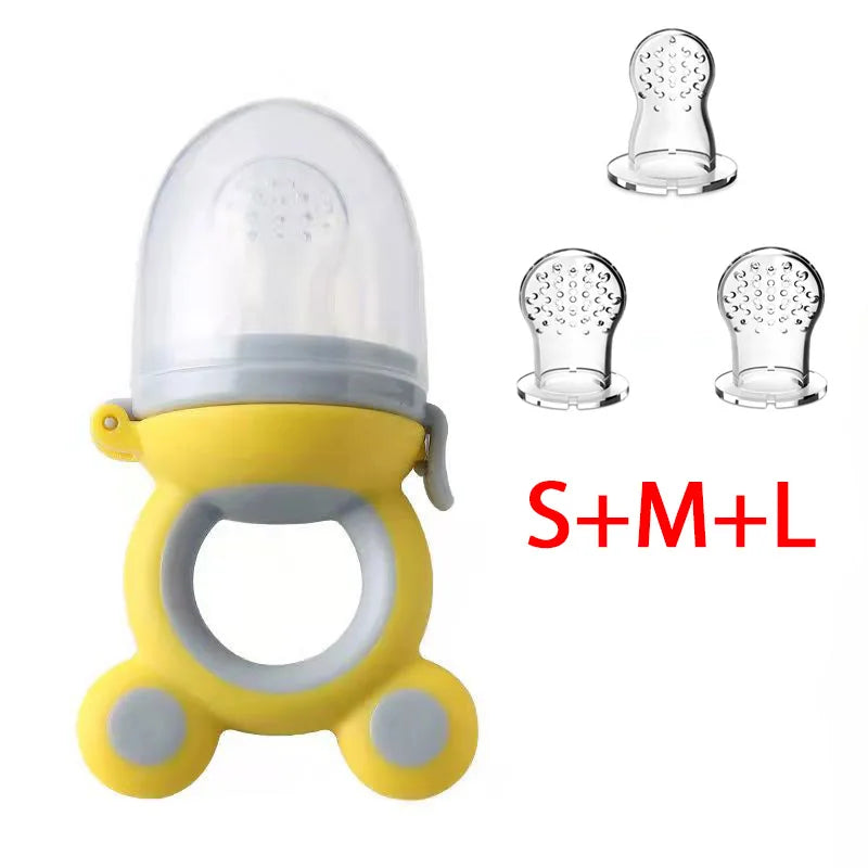 Grignoteur de fruits en silicone pour bébé