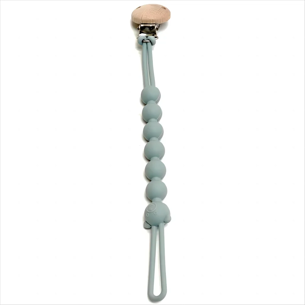 Attache-tétine en silicone
