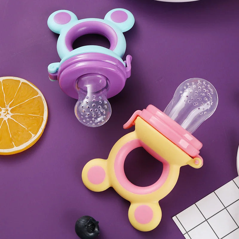 Grignoteur de fruits en silicone pour bébé