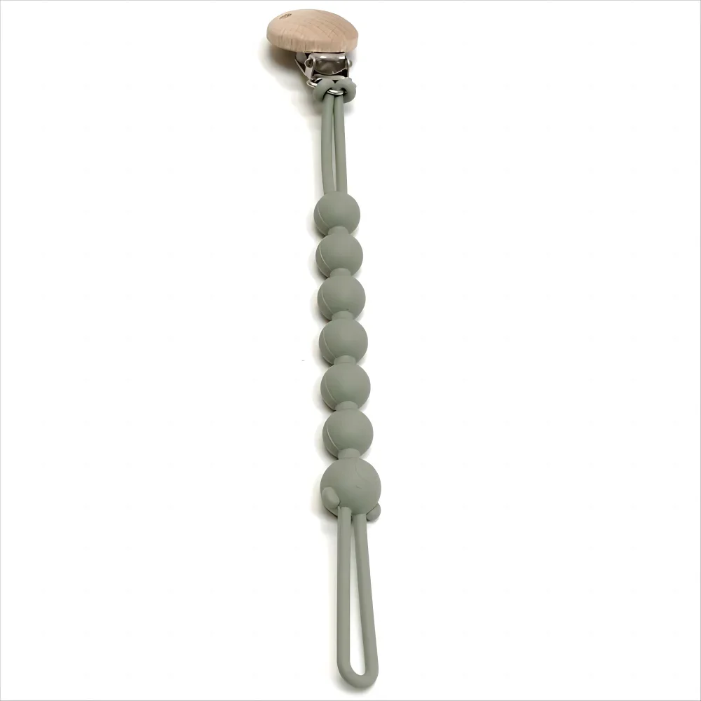 Attache-tétine en silicone