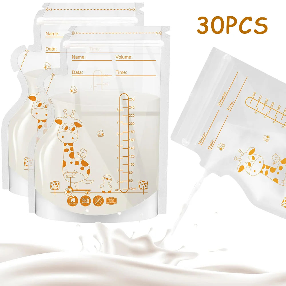 Sachets de conservation du lait maternel 250 ml
