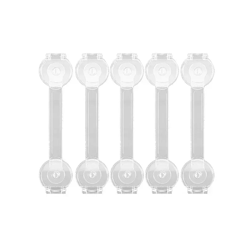 Verrous de sécurité multifonctions pour placards et tiroirs lot de 5